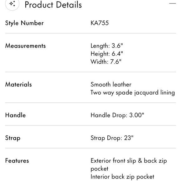 Kate Spade Reegan Top Handle Black Crossbody Bag with Gold Accents - Picture 16 of 17